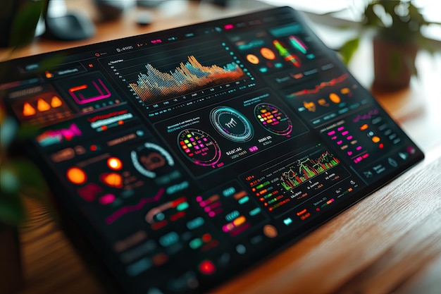 Digitale Strategie Dashboard, Analytics Visualisierung, Datenanalyse
